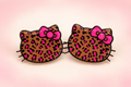 Cheetah print pin