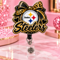 Steelers badge reel